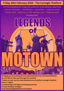 Legends Of Motown Advert